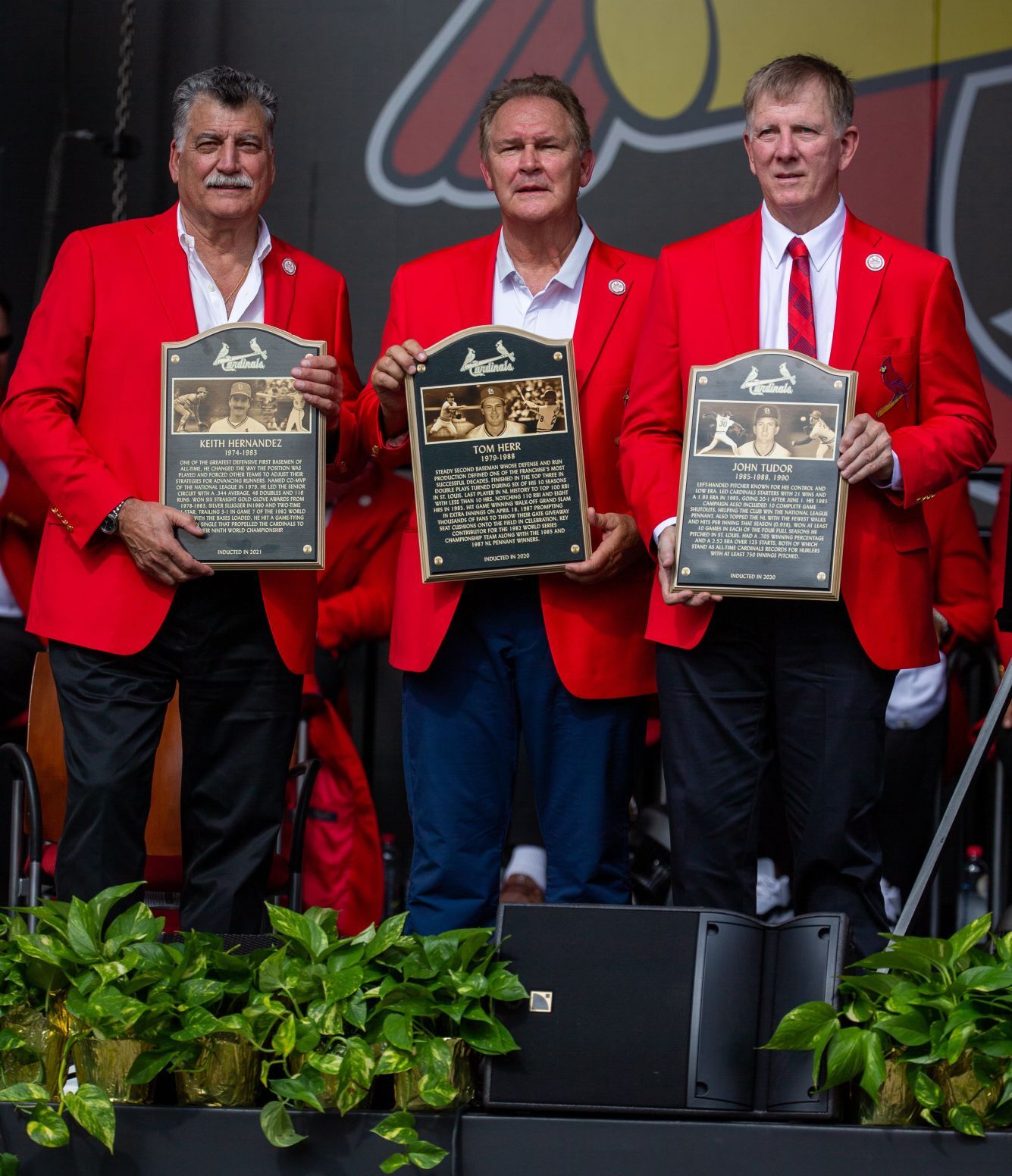 Cardinals Hall of Fame induction ceremony